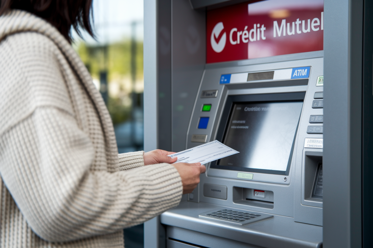 Dépôt de chèque Crédit Mutuel : Comment encaisser facilement